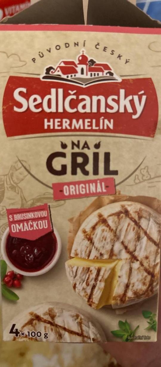 Fotografie - Sedlčanský Hermelín na Gril Originál s brusinkovou omáčkou