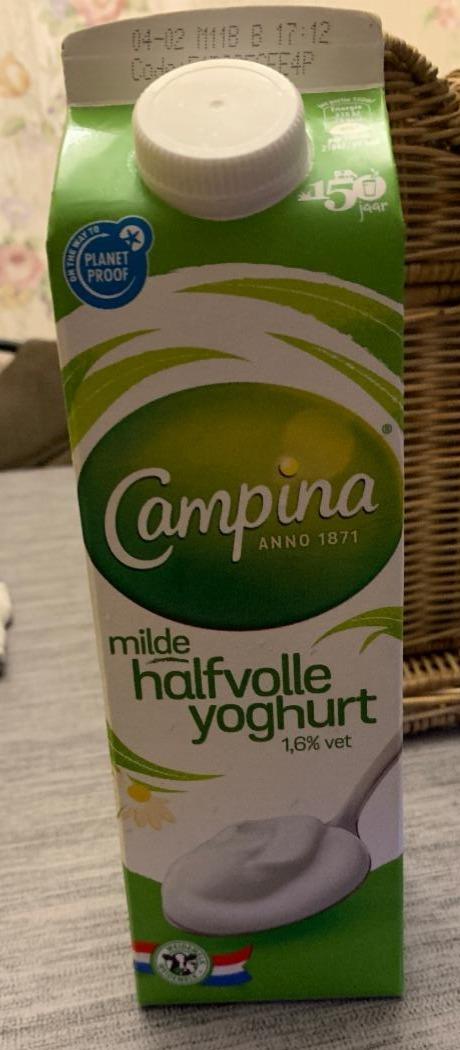 Fotografie - Campina milde halfvolle yoghurt 