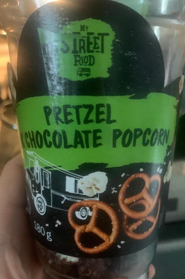 Fotografie - Pretzel dark chocholate popcorn My Street Food