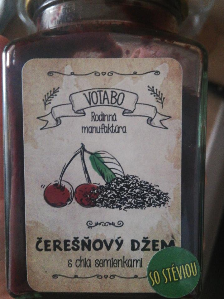 Fotografie - Čerešňový džem s chia semienkami Votabo