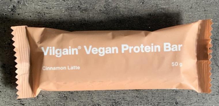 Fotografie - Vegan protein bar cinnamon latte Vilgain