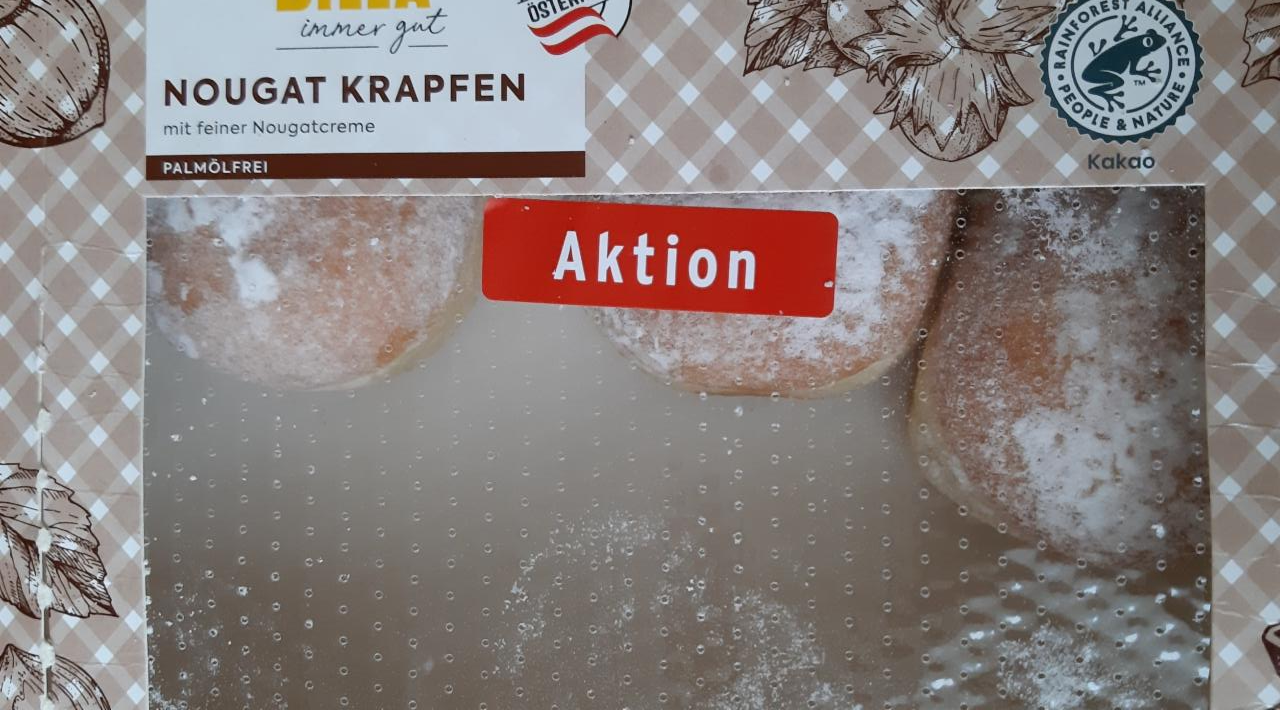 Fotografie - Nougat Krapfen