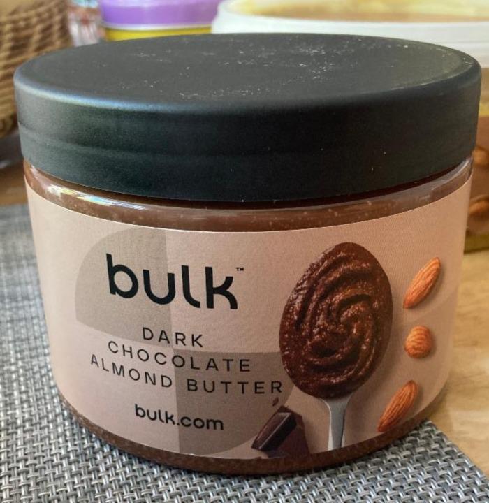 Fotografie - Dark chocolate almond butter Bulk