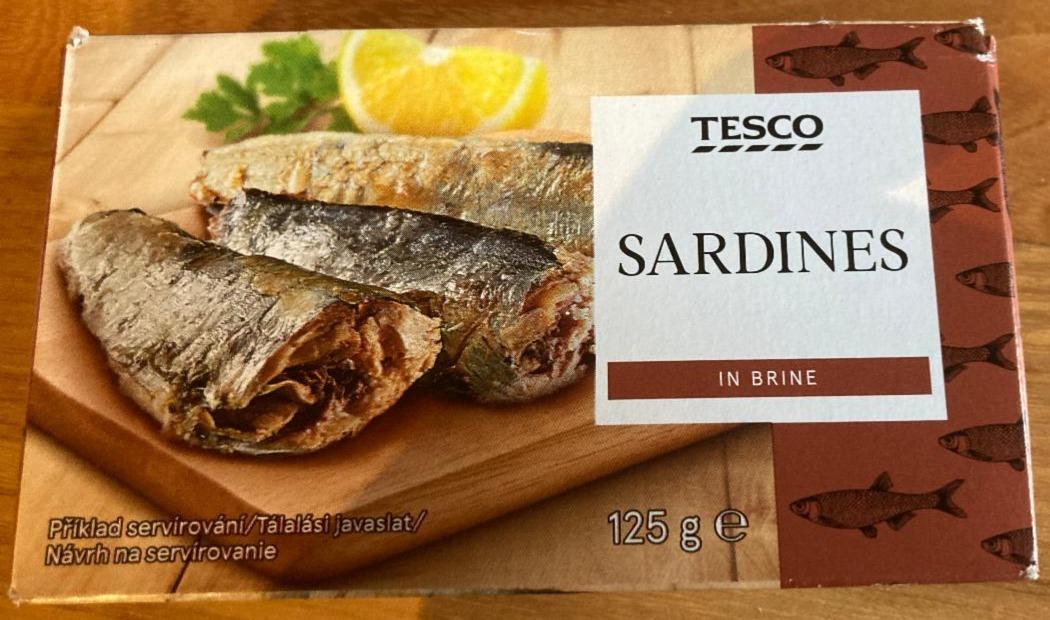 Fotografie - Sardines in Brine Tesco