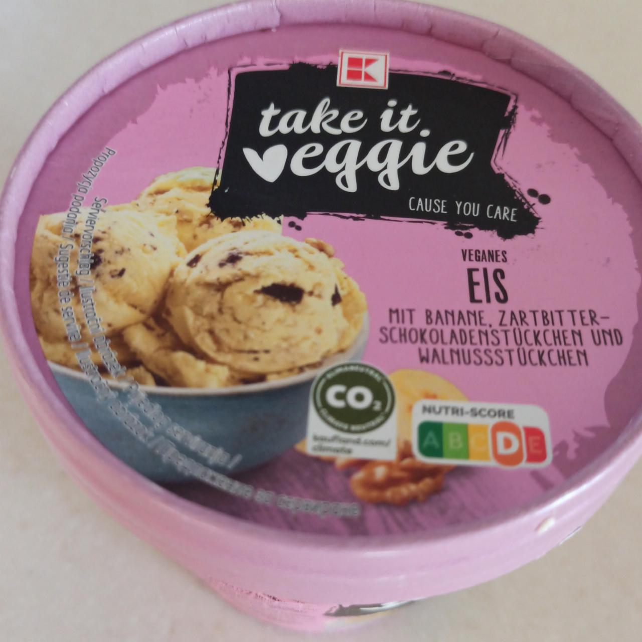 Fotografie - Veganes eis mit banane K-take it veggie