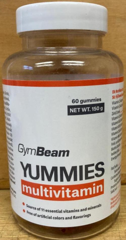 Fotografie - Yummies Multivitamin GymBeam