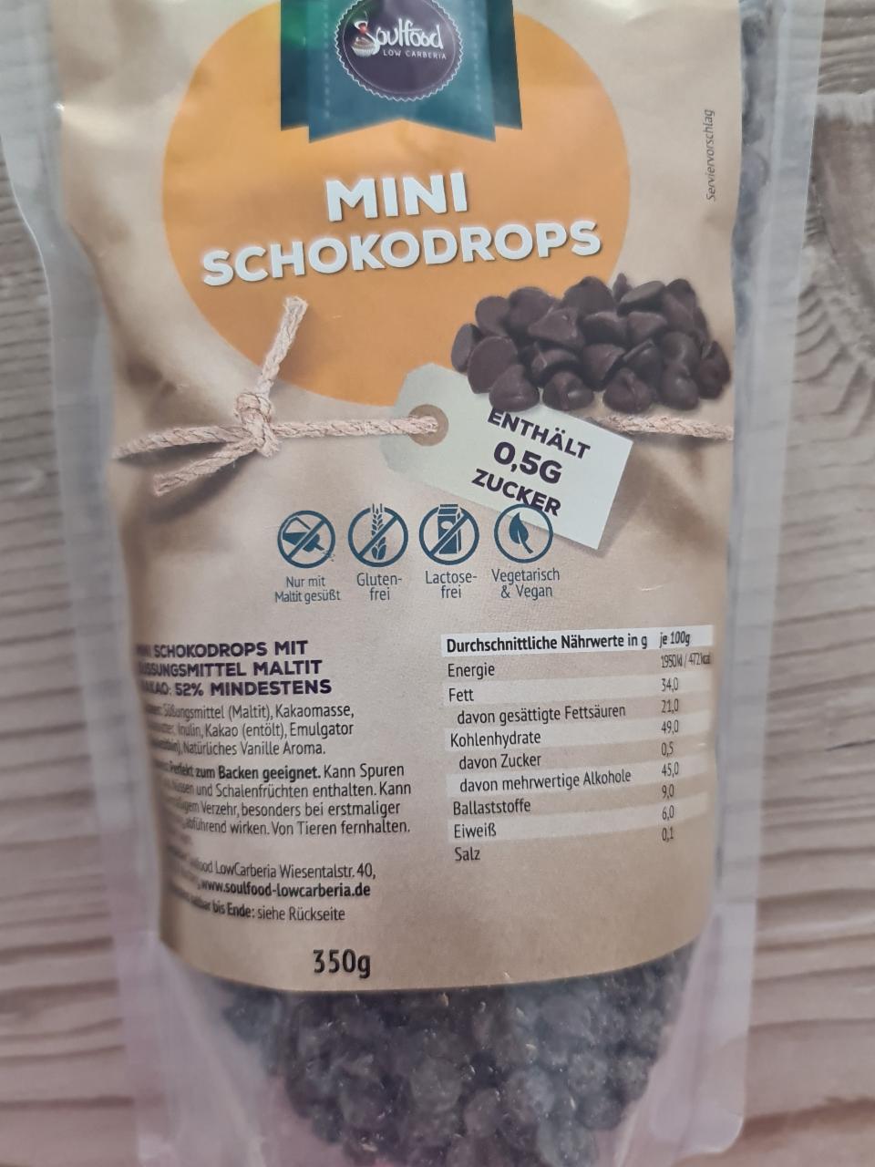 Fotografie - Mini schokodrops Soulfood