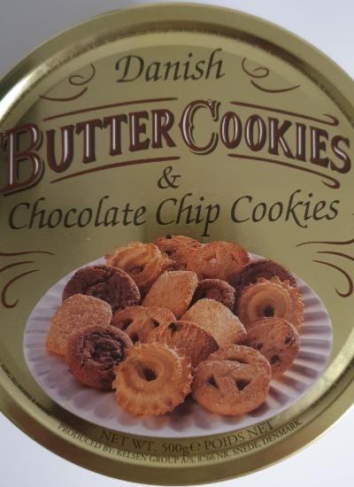 Fotografie - Danish Butter Cookies & Chocolate Chip Cookies