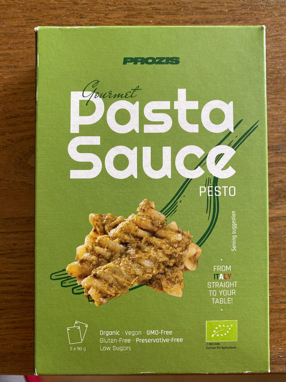 Fotografie - Pasta Sauce Pesto Prozis