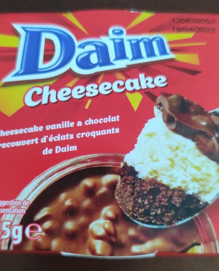 Fotografie - Cheesecake Daim