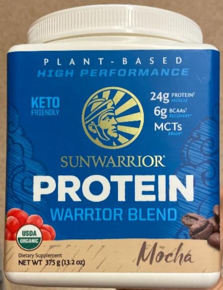 Fotografie - Sunwarrior protein warrior blend Mocha
