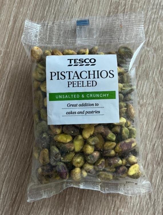 Fotografie - Pistachios Peeled Unsalted & Crunchy Tesco