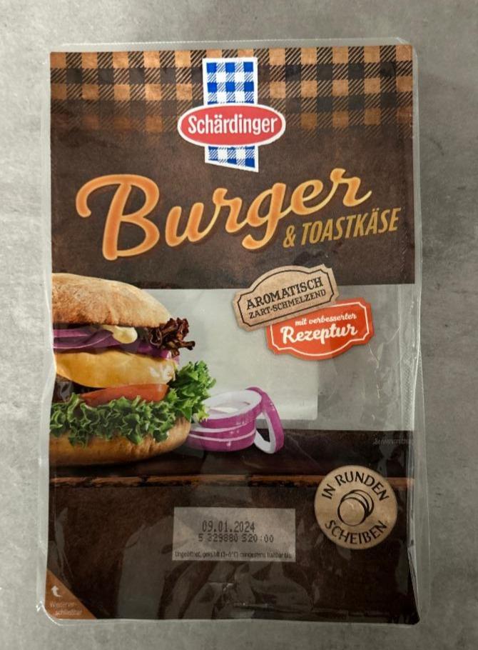 Fotografie - Burger & Toastkäse Schärdinger