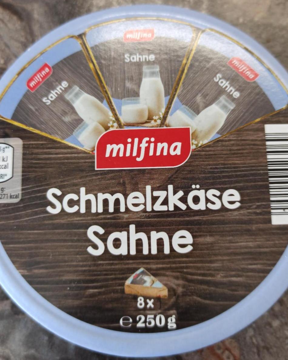 Fotografie - Schmelzkäse Sahne Milfina