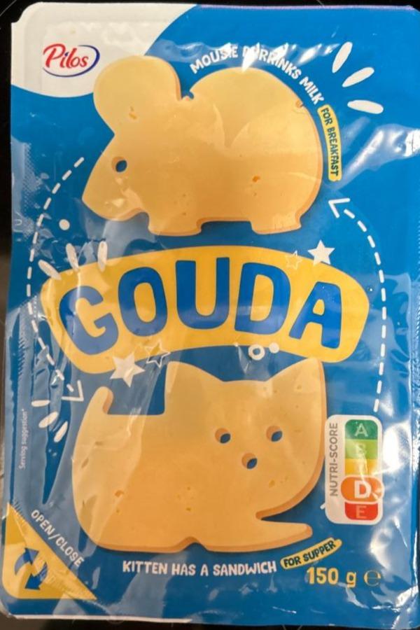 Fotografie - Gouda plátky ve tvaru zvířátek Pilos