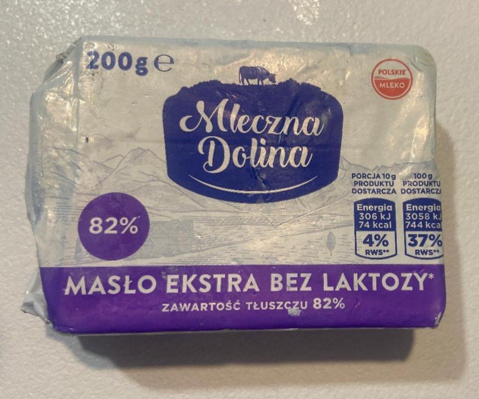 Fotografie - Maslo ekstra bez laktózy Mleczna Dolina