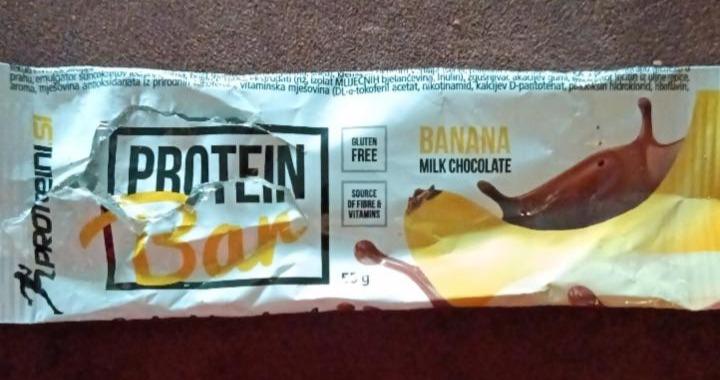 Fotografie - Protein Bar Banana Milk Chocolate Proteini.si