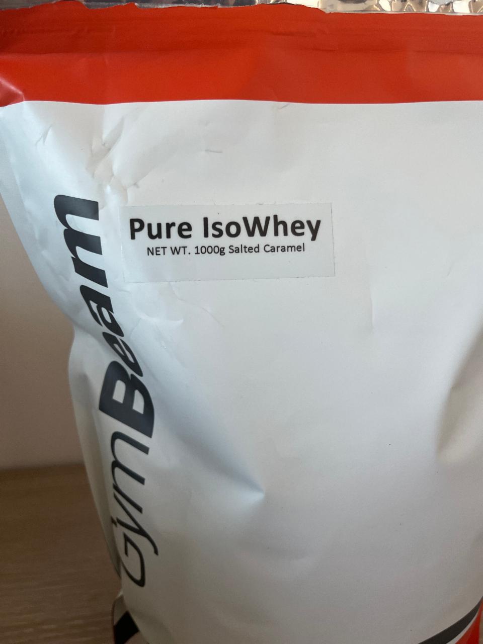 Fotografie - Pure IsoWhey Salted Caramel GymBeam