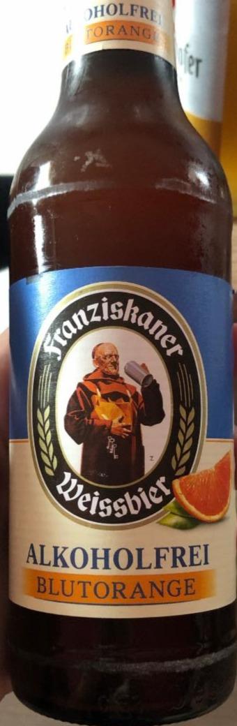 Fotografie - Franziskaner Weissbier Alkoholfrei Blutorange