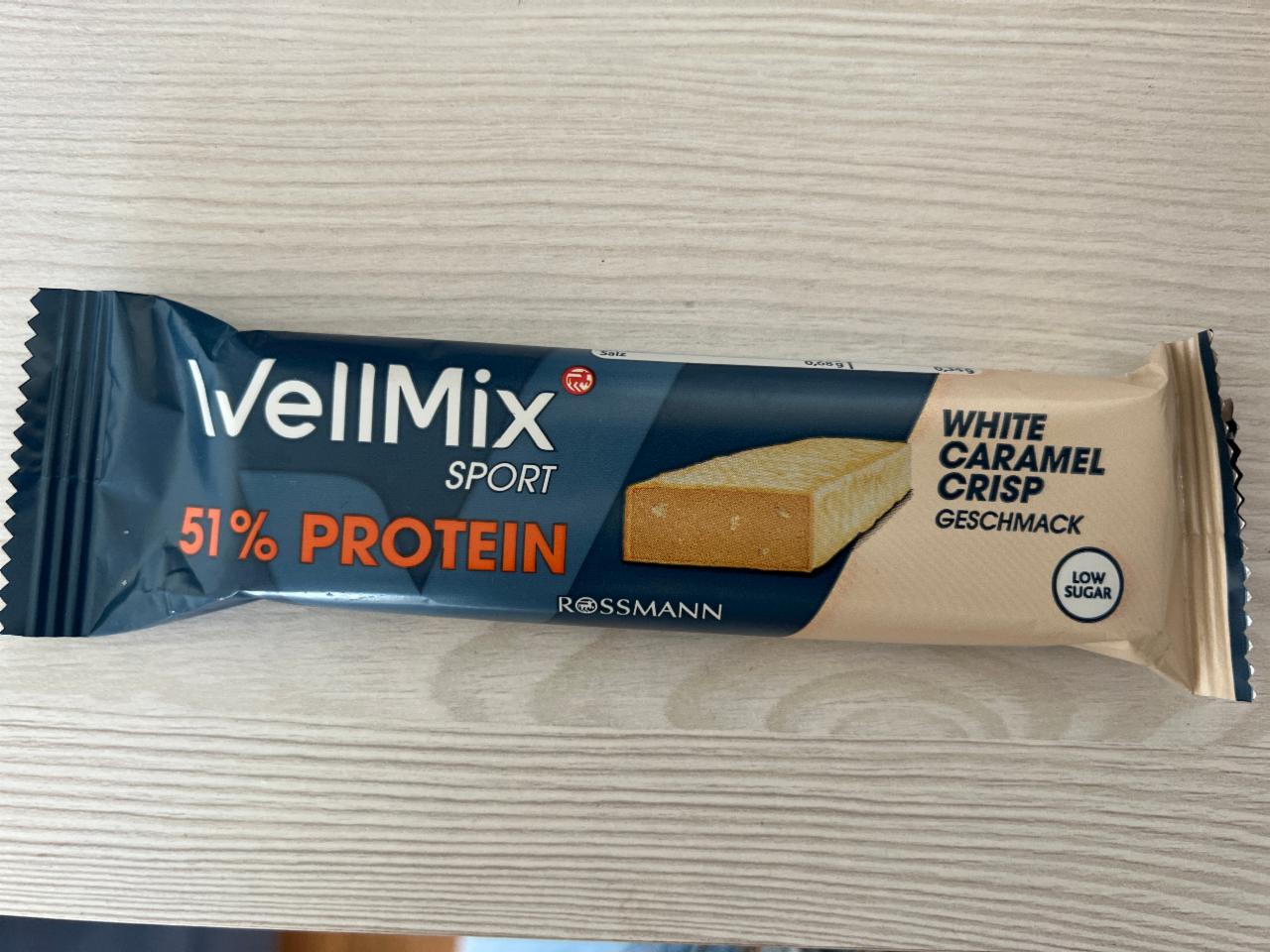 Fotografie - WellMix 51% protein riegel