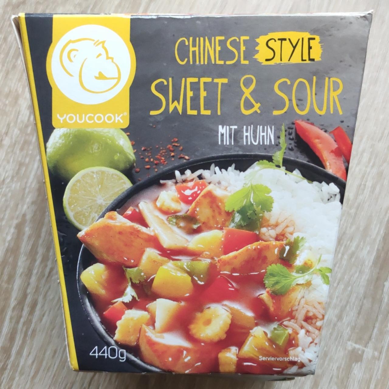 Fotografie - Chinese Style Sweet & Sour mit Huhn Youcook