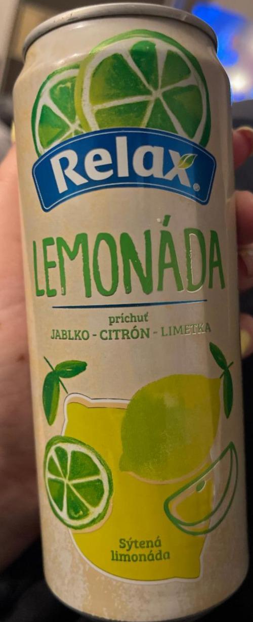 Fotografie - Lemonáda príchuť jablko - citrón - limetka Relax