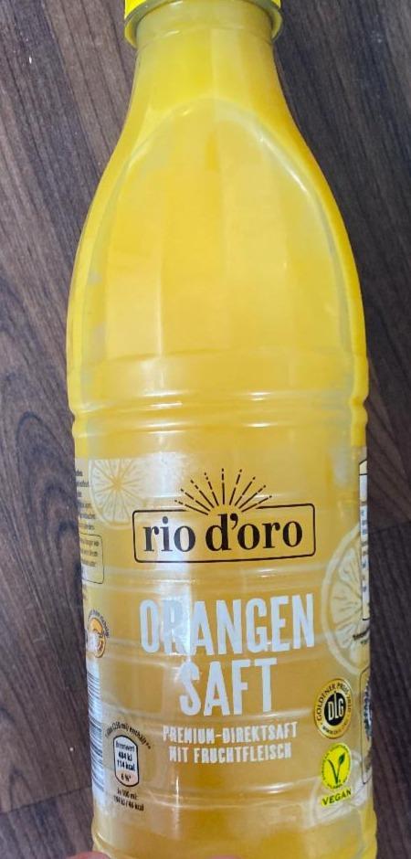 Fotografie - Orangen saft rio d´oro