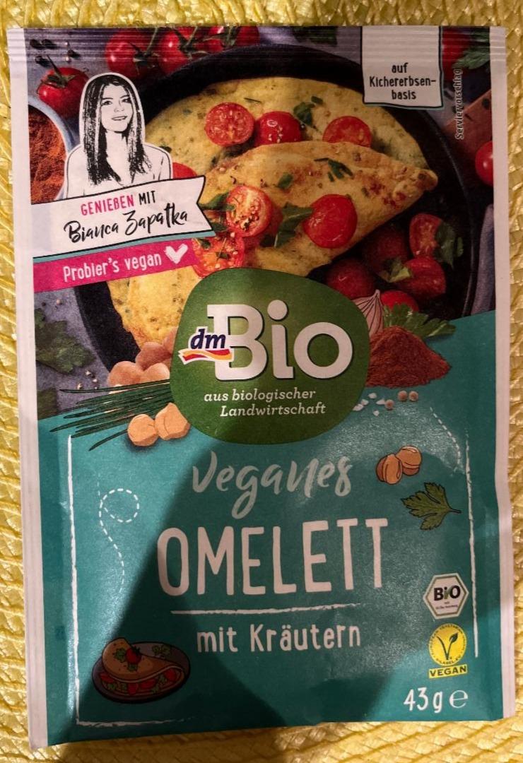 Fotografie - Veganes omelett mit Kräutern dmBio