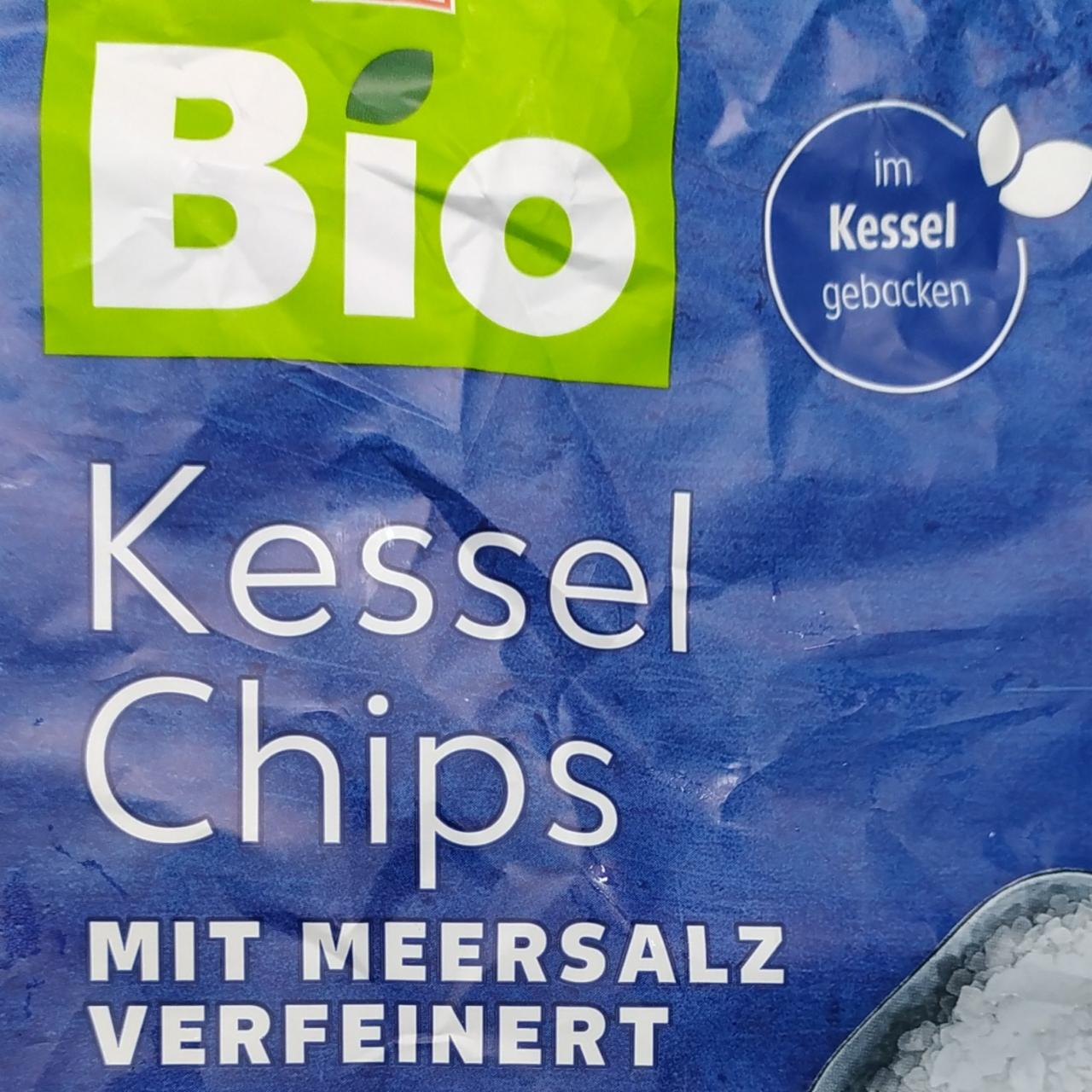 Fotografie - Kessel chips mit Meersalz K-Bio