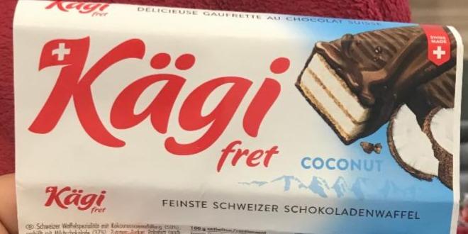 Fotografie - Kägi fret coconut keks