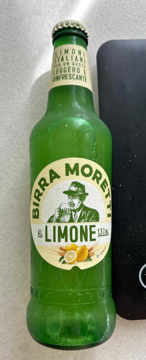 Fotografie - Birra Moretti al Limone