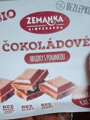 Fotografie - pohankové BIO hrudky s čokoládou Zemanka