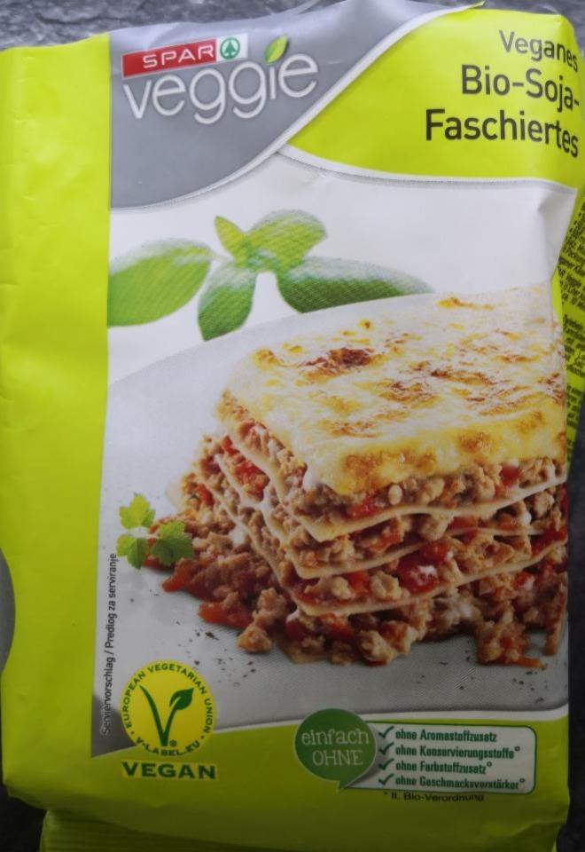 Fotografie - Veganes bio Soja Faschirtes Spar