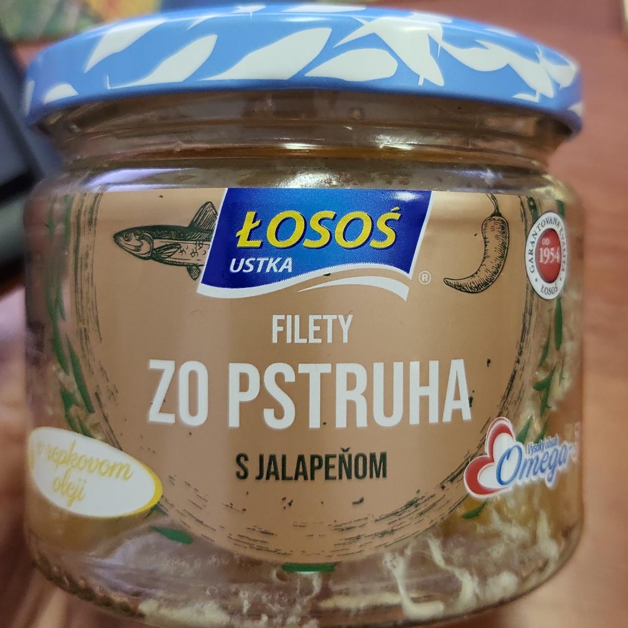 Fotografie - Filety zo pstruha s jalapeňom Losos Ustka