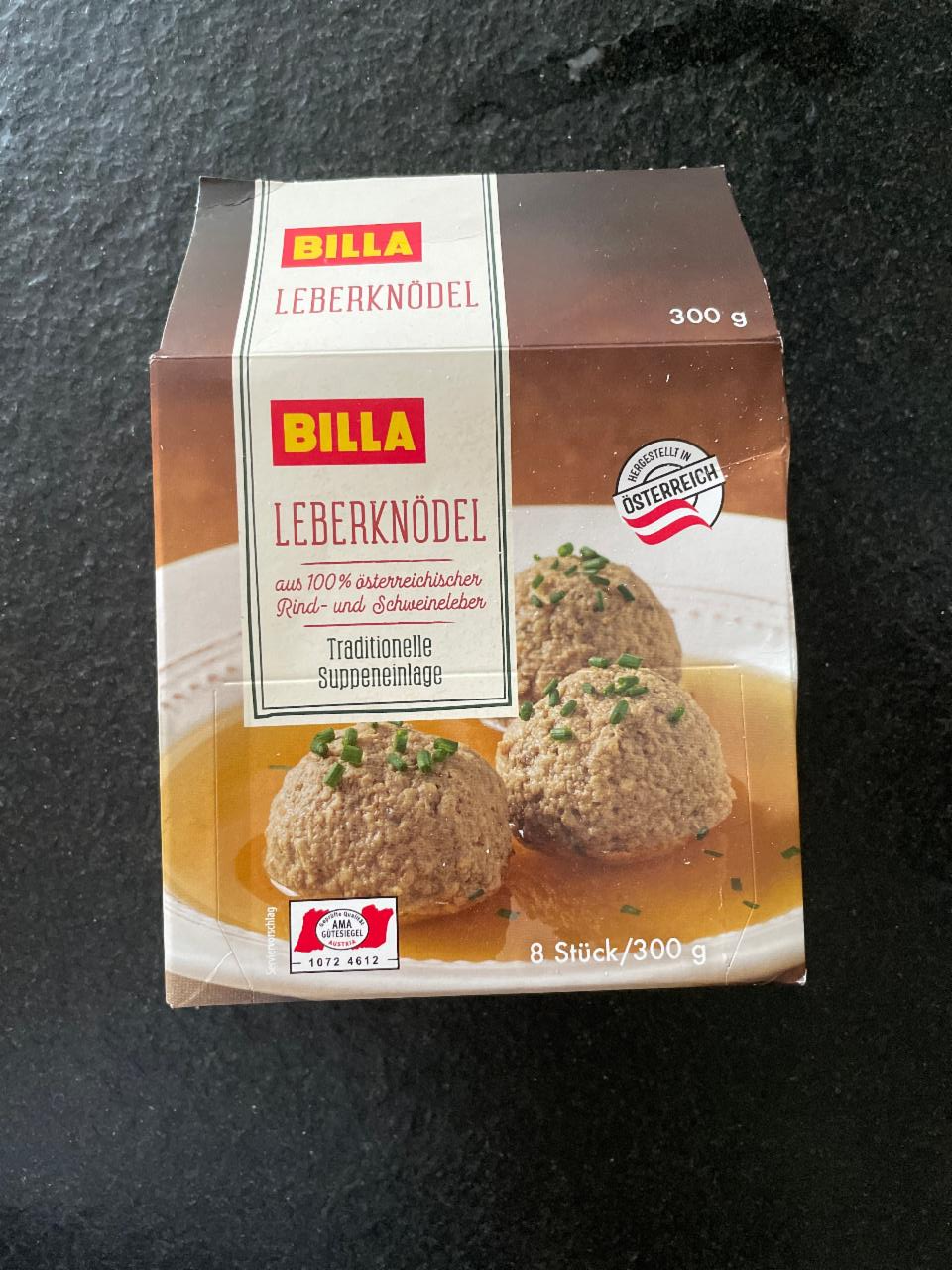 Fotografie - Leberknödel Billa