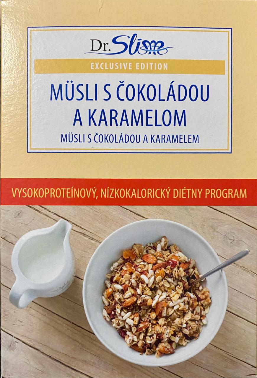 Fotografie - Müsli s čokoládou a karamelom Dr.Slim