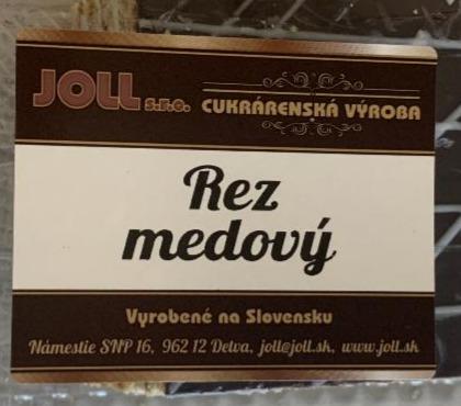 Fotografie - Rez medový Joll