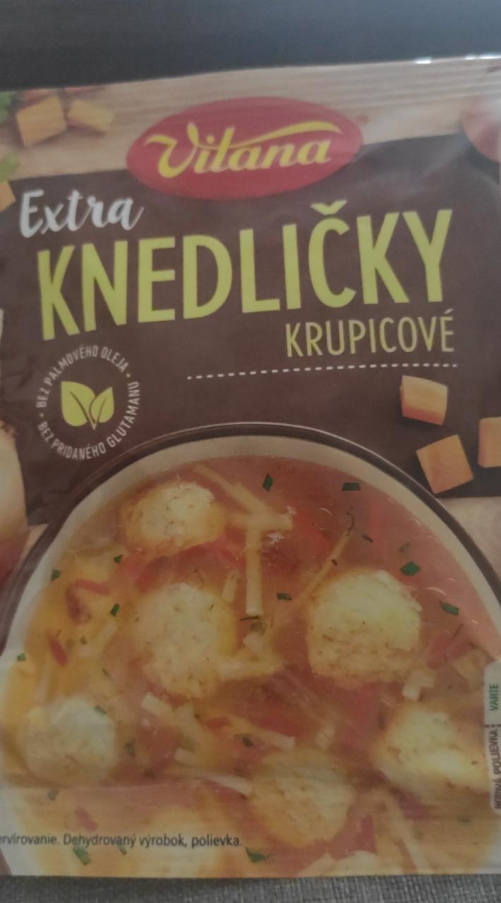 Fotografie - Vitana Extra Knedličky Krupicové