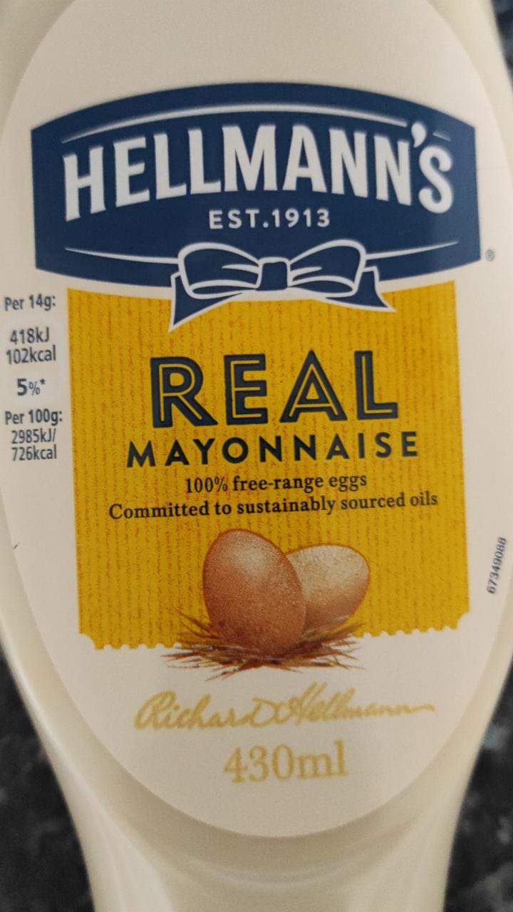 Fotografie - Real Mayonnaise Hellmann's