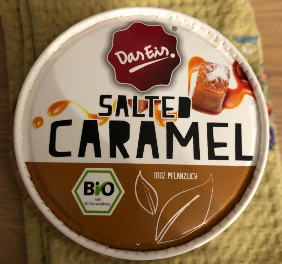 Fotografie - Bio Salted Caramel Das Eis