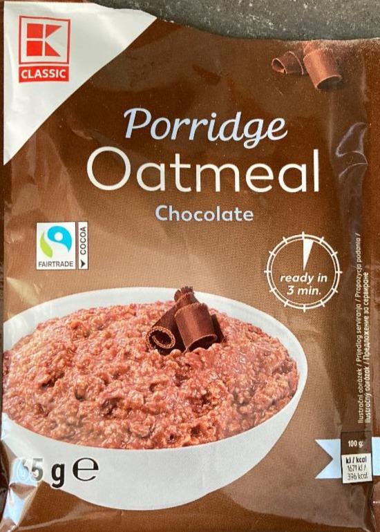 Fotografie - Porridge oatmeal chocolate K-Classic