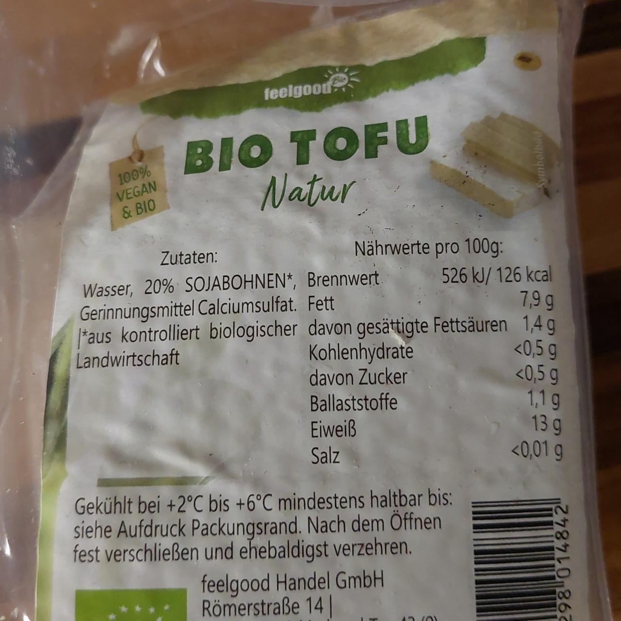 Fotografie - Bio Tofu Natur Feelgood