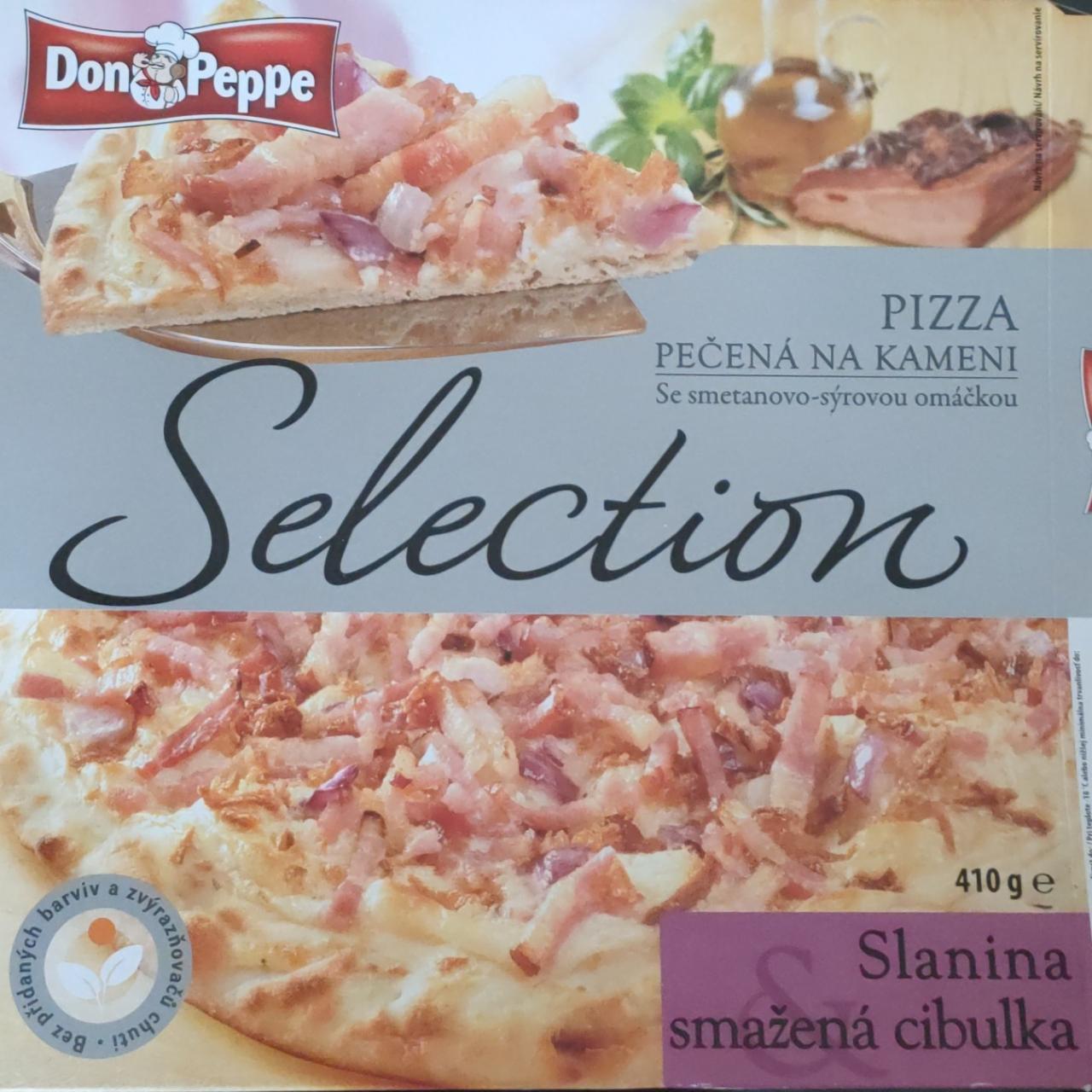 Fotografie - Selection Pizza pečená na kameni Slanina & smažená cibulka Don Peppe