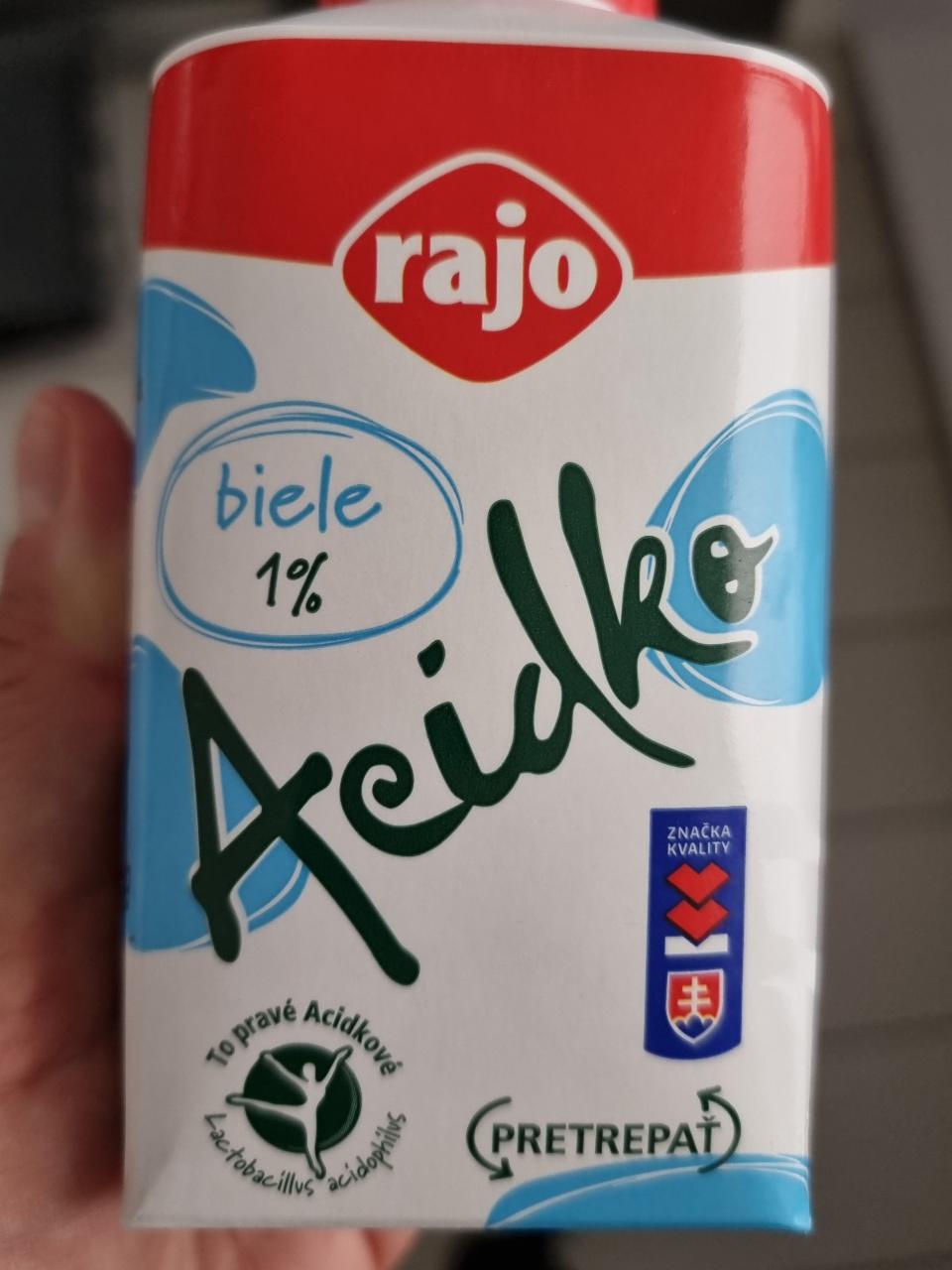 Fotografie - Acidko biele 1% Rajo