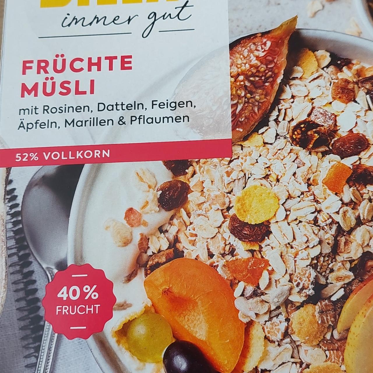 Fotografie - Früchte Müsli Billa