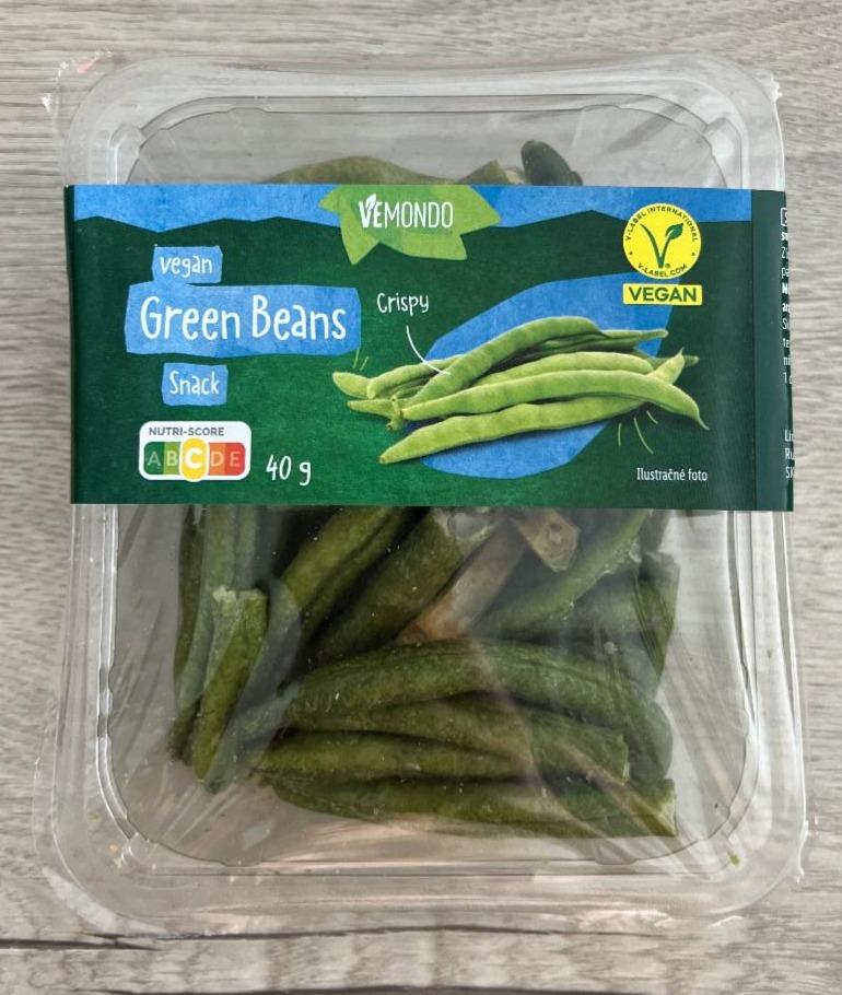 Fotografie - Vegan Green Beans Snack Vemondo