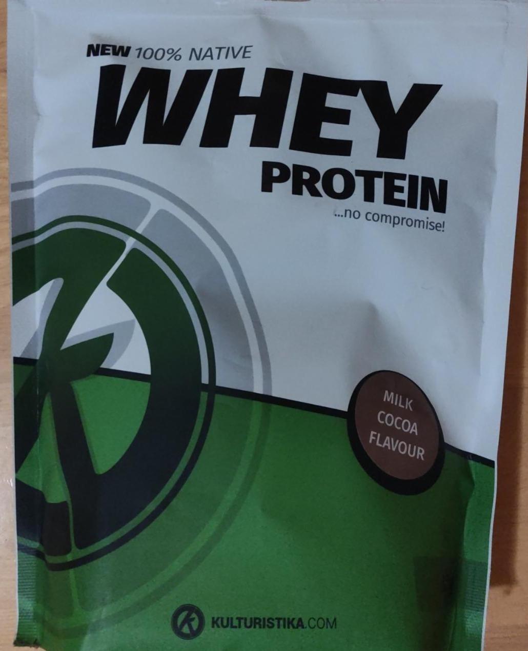 Fotografie - Whey protein Milk cocoa Kulturistika.com