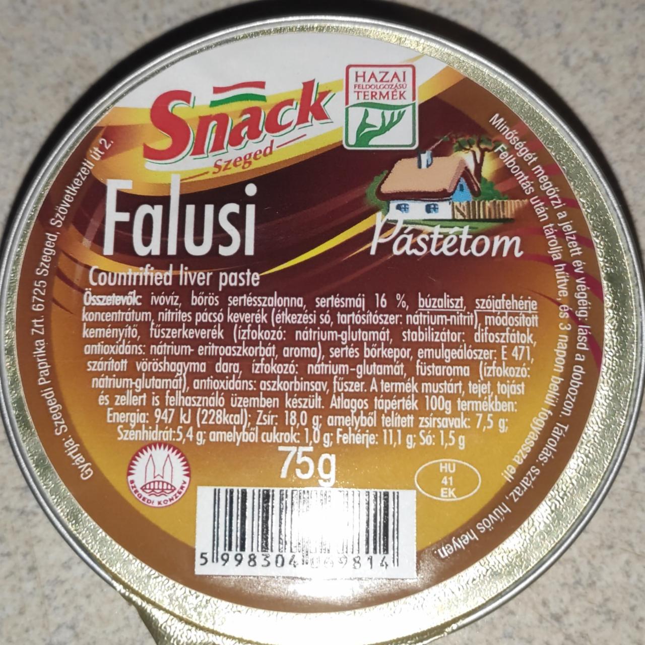 Fotografie - Falusi Pástétom Snack