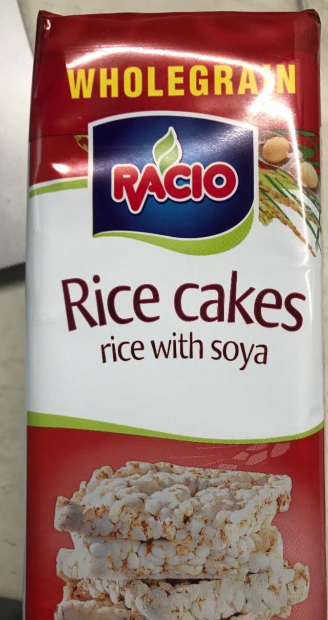 Fotografie - Rice cakes rice with soya Wholegrain Racio