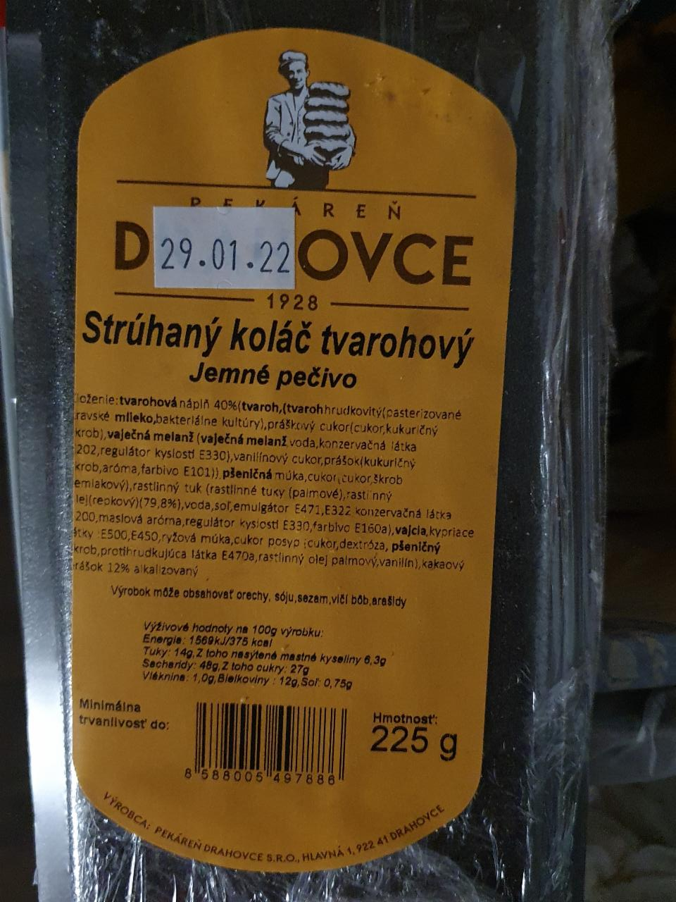 Fotografie - Struhany kolac tvarohovy Pekaren Drahovce